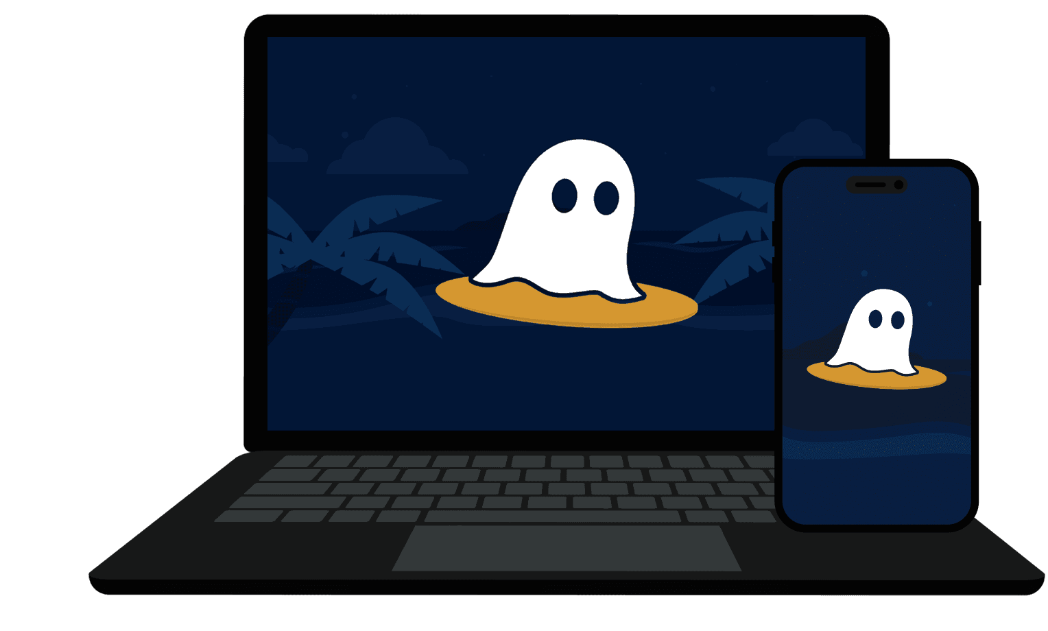 Sentinel Surf on laptop